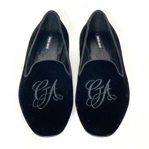 Giorgio Armani Velvet Loafers- Size 39